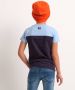 TerStal Jongens tweekleurig t-shirt blauw in maat - Thumbnail 3