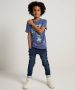 TerStal Jongens tweetoon t-shirt opdruk blauw in maat - Thumbnail 2
