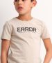 TerStal Jongens uni t-shirt tekstopdruk beige in maat - Thumbnail 4