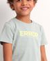 TerStal Jongens uni t-shirt tekstopdruk mint in maat - Thumbnail 5