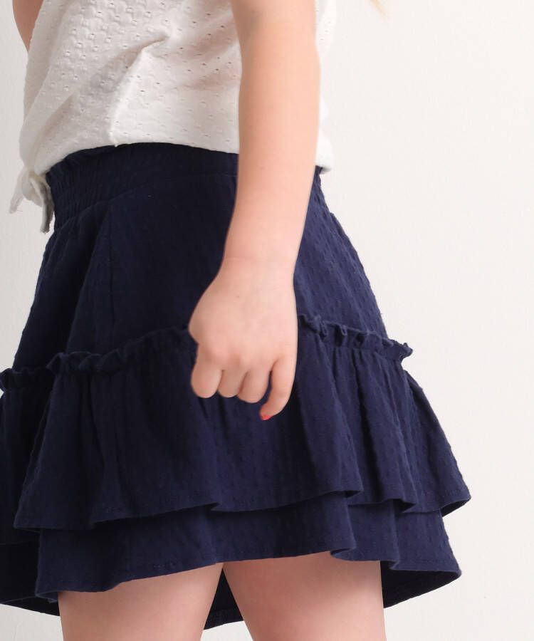 terStal Meisjes fancy uni rokje blauw in maat