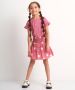 TerStal Meisjes gesmockte rok roze in maat - Thumbnail 2