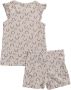 TerStal Meisjes shortama set beige in maat - Thumbnail 2