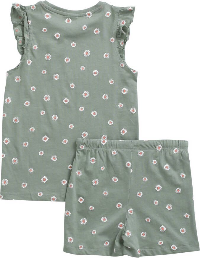 terStal Meisjes shortama set groen in maat