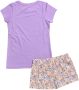 TerStal Meisjes shortama set paars in maat - Thumbnail 2