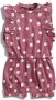 TerStal Baby jumpsuit polkadot roze in maat - Thumbnail 1