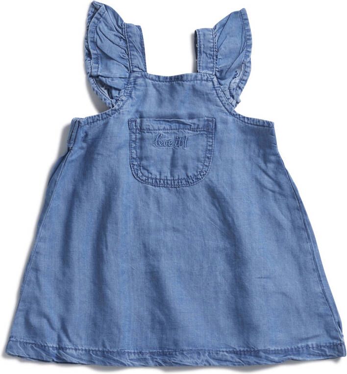 TerStal Baby salopette jurkje blauw in maat