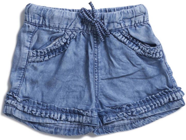 TerStal Baby short met ruches blauw in maat