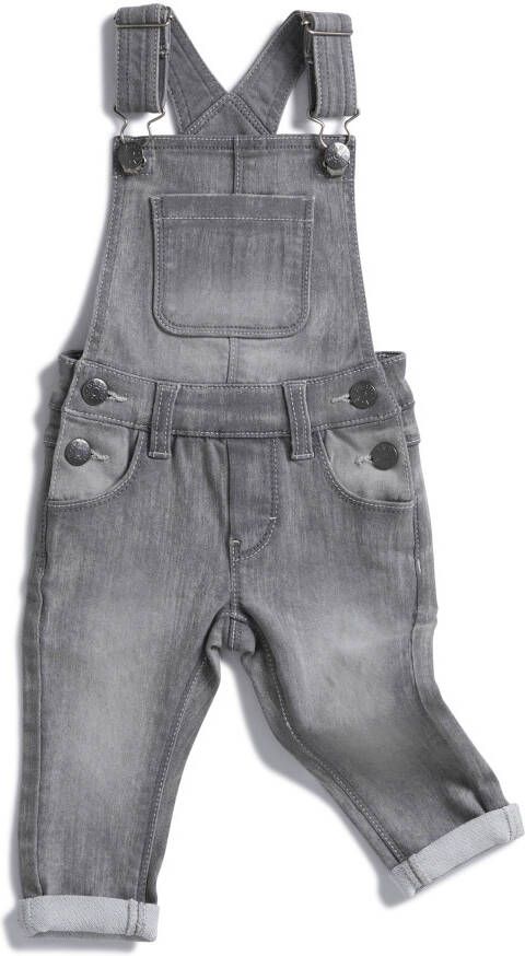 TerStal Baby tuinbroekje jogg jeans grijs in maat