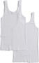 TerStal Dames 2-pack Beeren singlets satijnbies wit in maat - Thumbnail 1