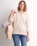 TerStal Dames basic top uni beige in maat - Thumbnail 1