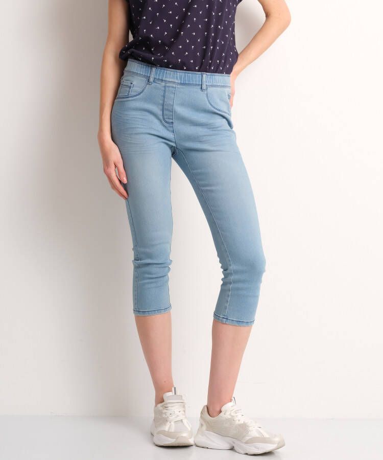 TerStal Dames capri tregging stretch (licht) blauw in maat