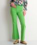 TerStal Dames flared pantalon groen in maat - Thumbnail 1