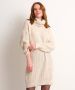 TerStal Dames lange grofgebreide trui off-white in maat - Thumbnail 1