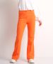 TerStal Dames oranje flared pantalon oranje in maat - Thumbnail 1