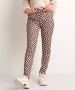 TerStal Dames pantalon geometrische print bruin in maat - Thumbnail 1