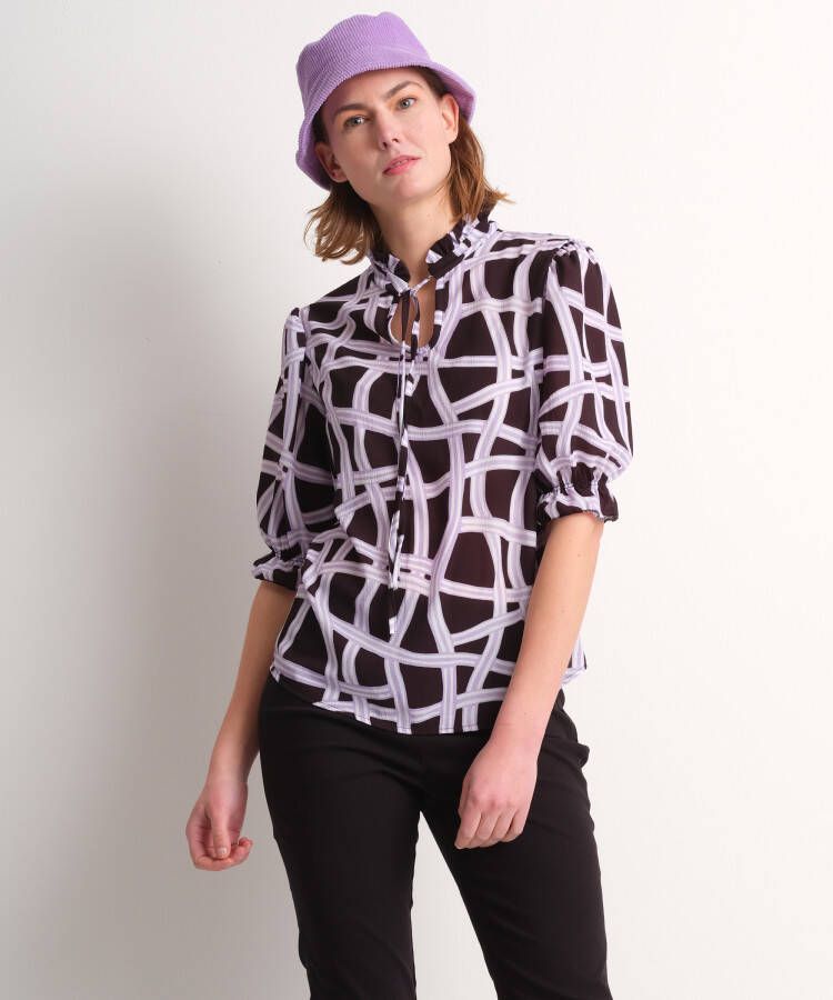 TerStal Dames t-shirt pofmouw roze in maat