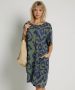 TerStal Dames tuniek linnenlook groen in maat - Thumbnail 1