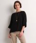 TerStal Dames uni top met ketting zwart in maat - Thumbnail 1