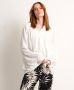 TerStal Dames wijde blouse pofmouw wit in maat - Thumbnail 1