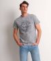TerStal Heren jersey t-shirt bloemblad groen in maat - Thumbnail 1