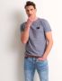 TerStal Heren jersey t-shirt zigzag blauw in maat - Thumbnail 1