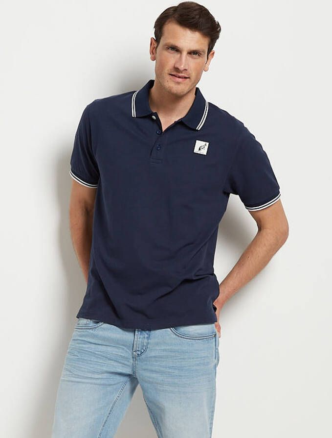 TerStal Heren pique polo Australian blauw in maat