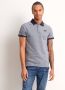 TerStal Heren pique polo met print blauw in maat - Thumbnail 1