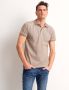 TerStal Heren pique polo tweetoon beige in maat - Thumbnail 1