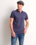 TerStal Heren pique polo tweetoon blauw in maat - Thumbnail 1