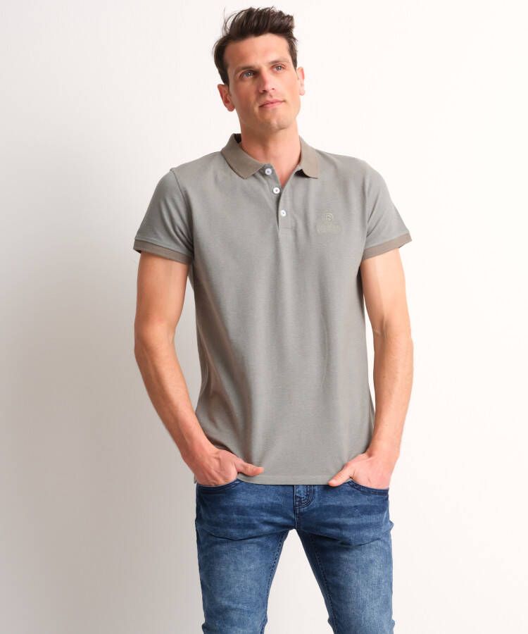 TerStal Heren pique polo tweetoon mint in maat