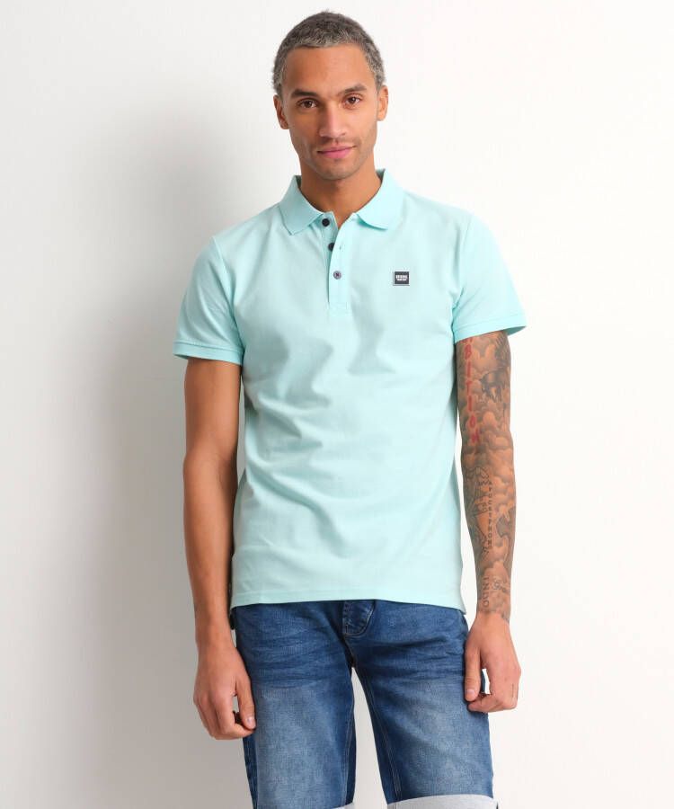TerStal Heren pique polo uni mint in maat