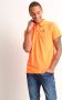 TerStal Heren pique polo uni oranje in maat - Thumbnail 1