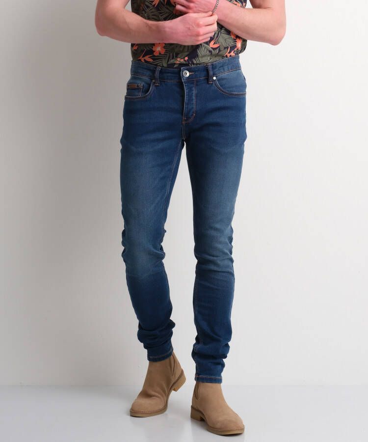 TerStal Heren skinny fit jogg jeans (mid) blauw in maat