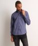 TerStal Heren slim fit overhemd blauw in maat - Thumbnail 1