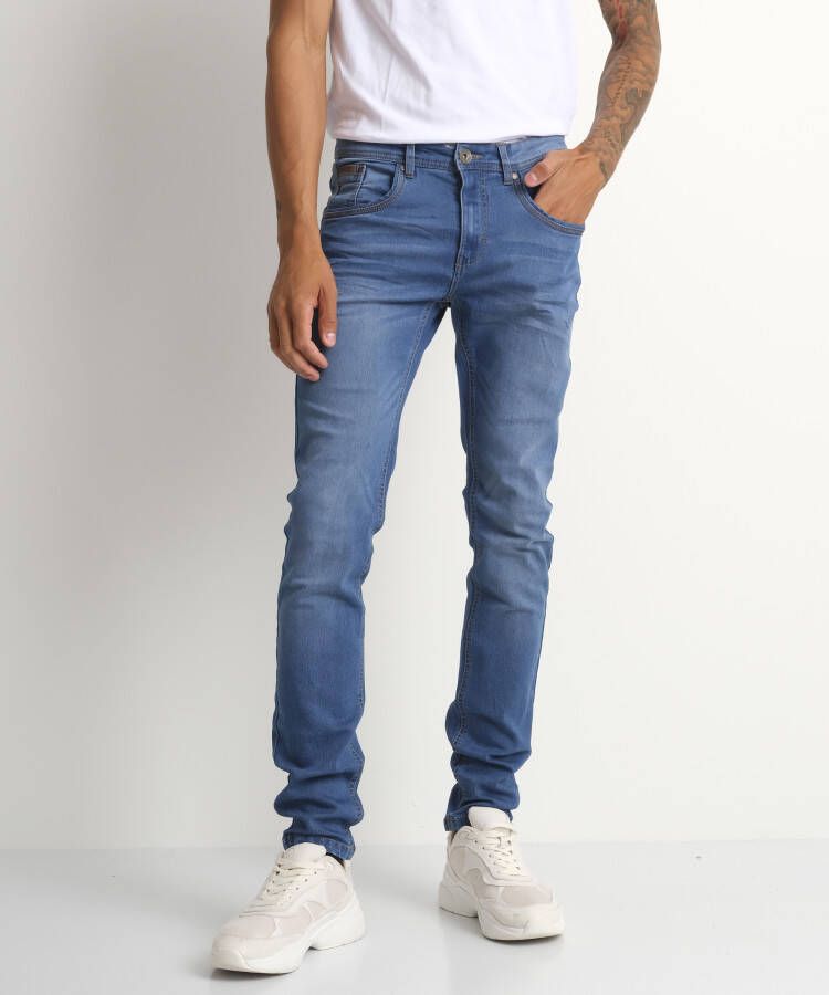 TerStal Heren Slim fit stretch jeans (mid) blauw in maat
