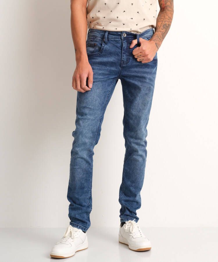 TerStal Heren slim fit ultraflex jeans (donker) blauw in maat