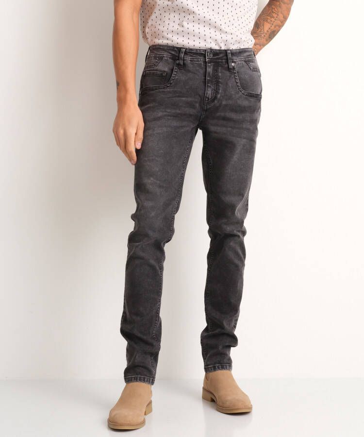 TerStal Heren slim fit ultraflex jeans (zwart) zwart in maat