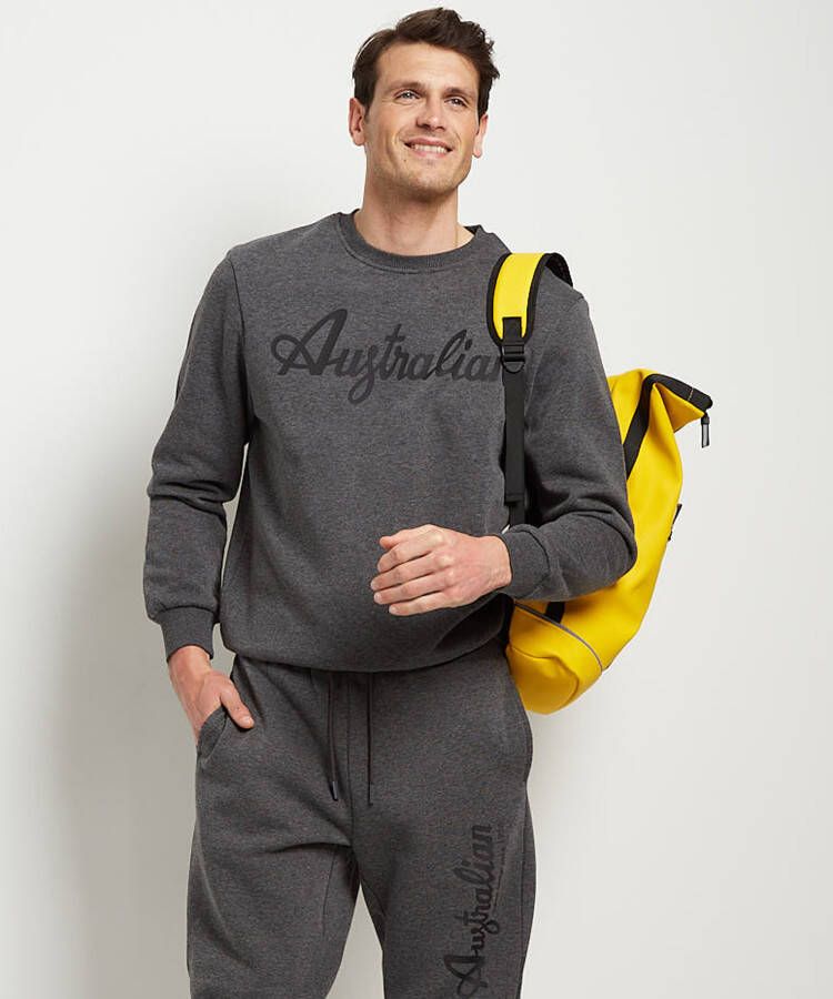 TerStal Heren sweater Australian grijs in maat