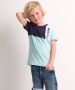 TerStal Jongens blokken t-shirt licht groen in maat - Thumbnail 1