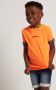 TerStal Jongens stoer t-shirt met capuchon oranje in maat - Thumbnail 1