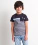 TerStal Jongens t-shirt borstzakje gestreept blauw in maat - Thumbnail 1