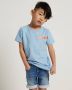 TerStal Jongens trendy t-shirt met print blauw in maat - Thumbnail 1