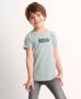 TerStal Jongens uni t-shirt embleem mint in maat - Thumbnail 1