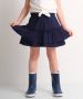 TerStal Meisjes fancy uni rokje blauw in maat - Thumbnail 1