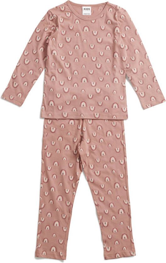TerStal Meisjes Pyjama set roze in maat