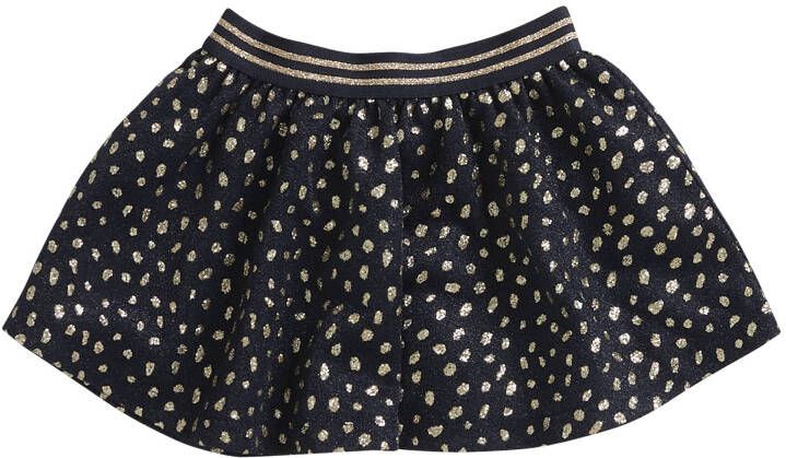 TerStal Meisjes Rokje met glitterprint blauw in maat