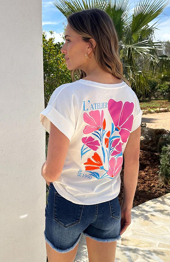 Atelier T-shirt Neon Print