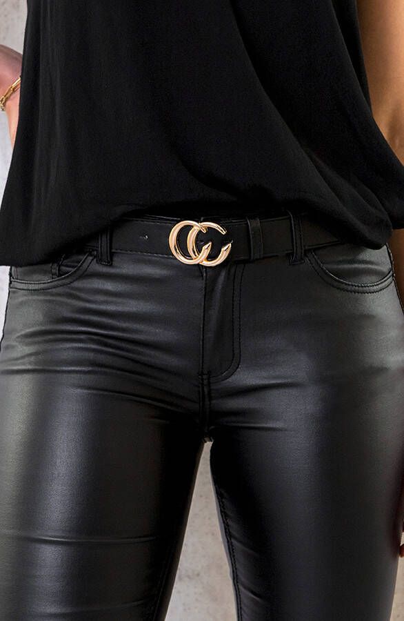 Fashion Riem Zwart Goud