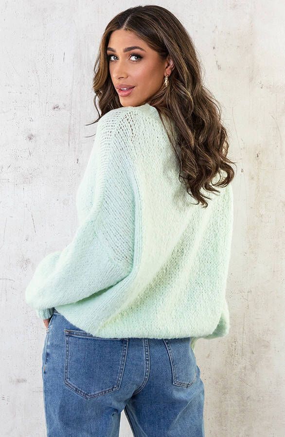 Soft Oversized Trui Mint